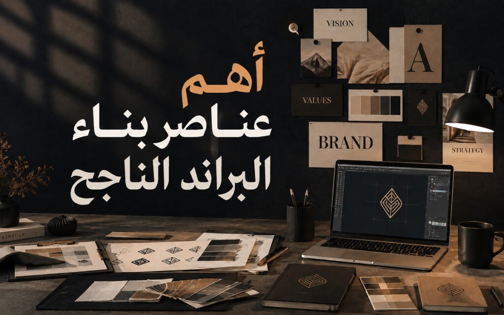 أهم عناصر بناء البراند الناجح: كيف تصنع علامة تجارية لا تُنسى؟