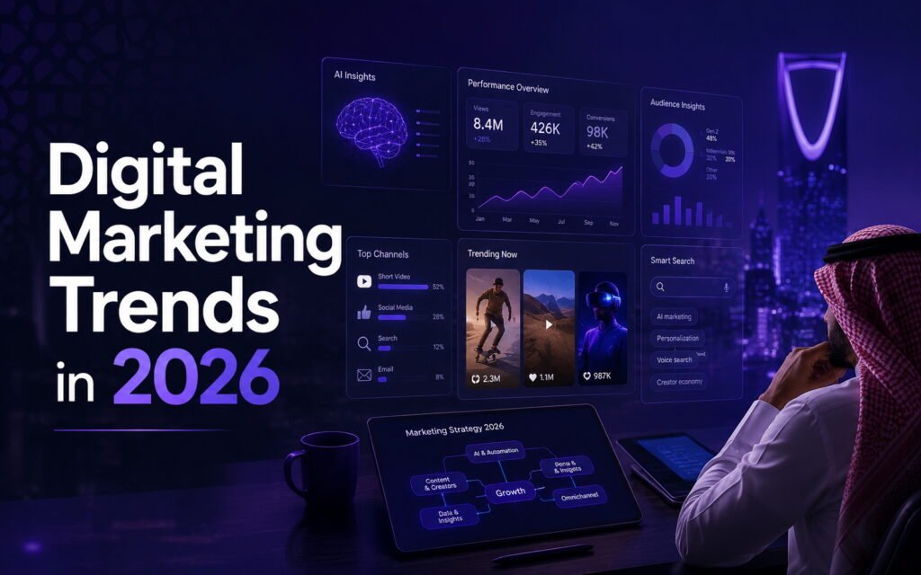 Digital Marketing Trends in 2026 How Can Companies in Saudi Arabia Prepare for the Next Wave of Competition