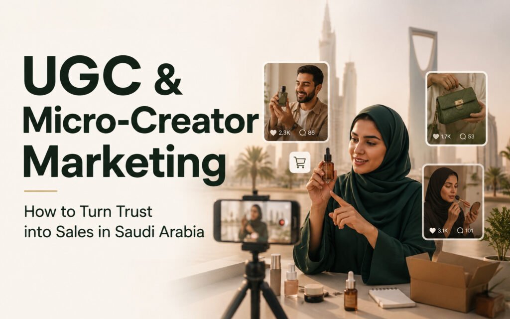 UGC and Micro-Creator Marketing in Saudi Arabia: How to Turn Trust into Sales