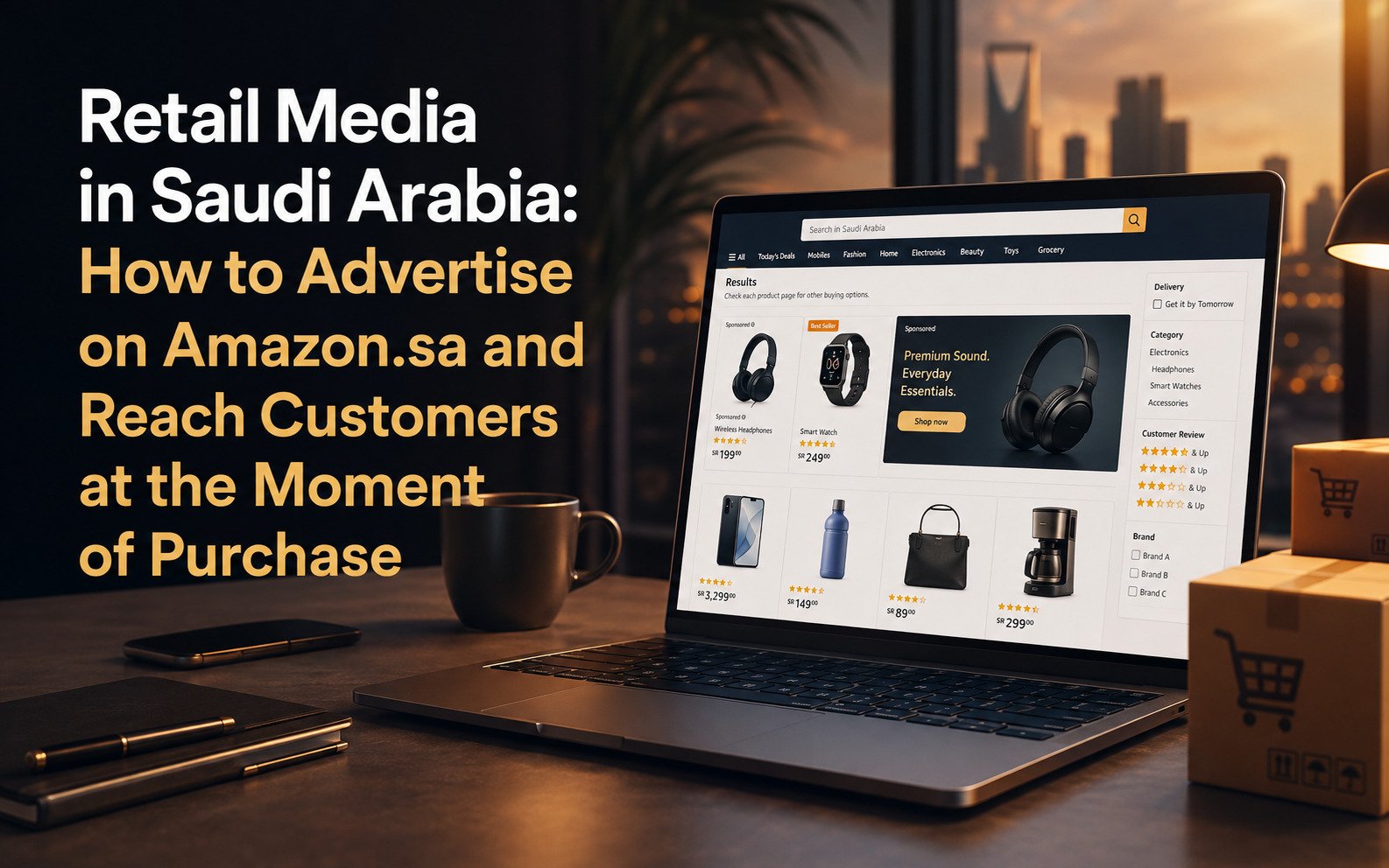 Retail Media in Saudi Arabia: How to Advertise on Amazon.sa and Reach Customers Now of Purchase