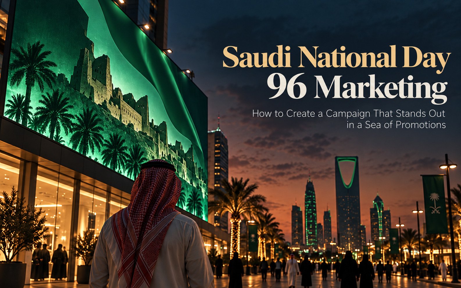 Saudi National Day 96 Marketing: How to Create a Campaign That Stands Out in a Sea of Promotions